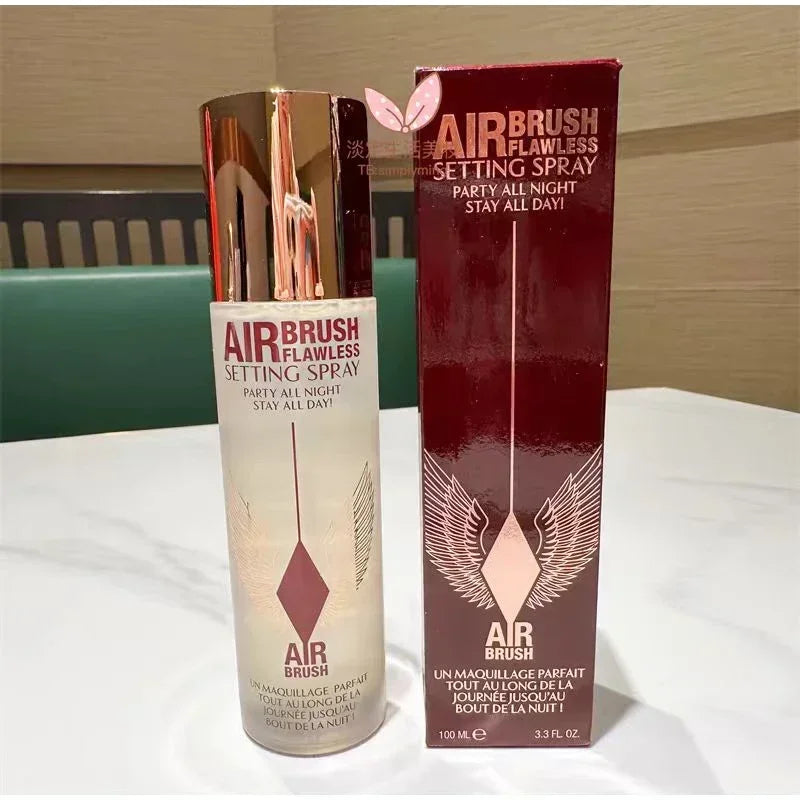Spray fixateur de maquillage Airbrush – longue tenue, hydratant, anti-brillance, waterproof