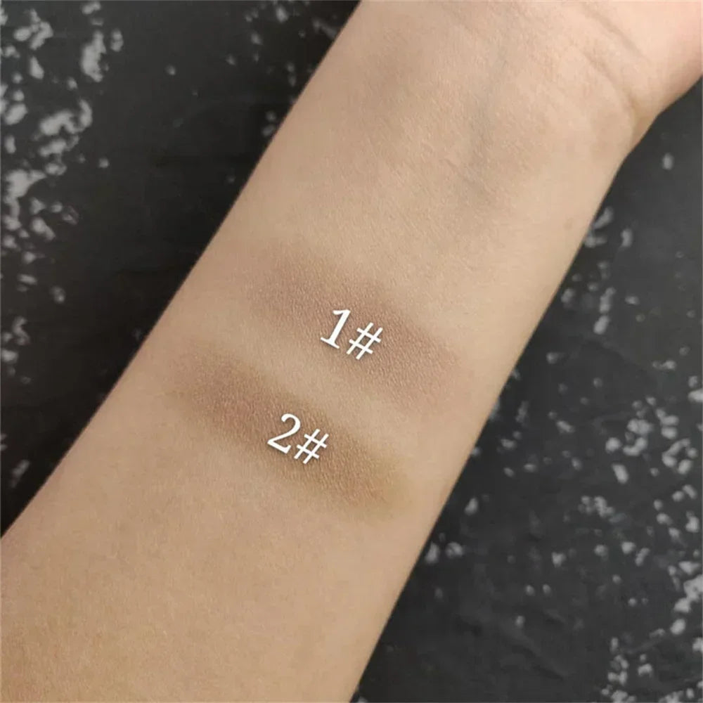 Poudre de Contour Visage & Corps – Effet Naturel, Longue Tenue avec Miroir Intégré