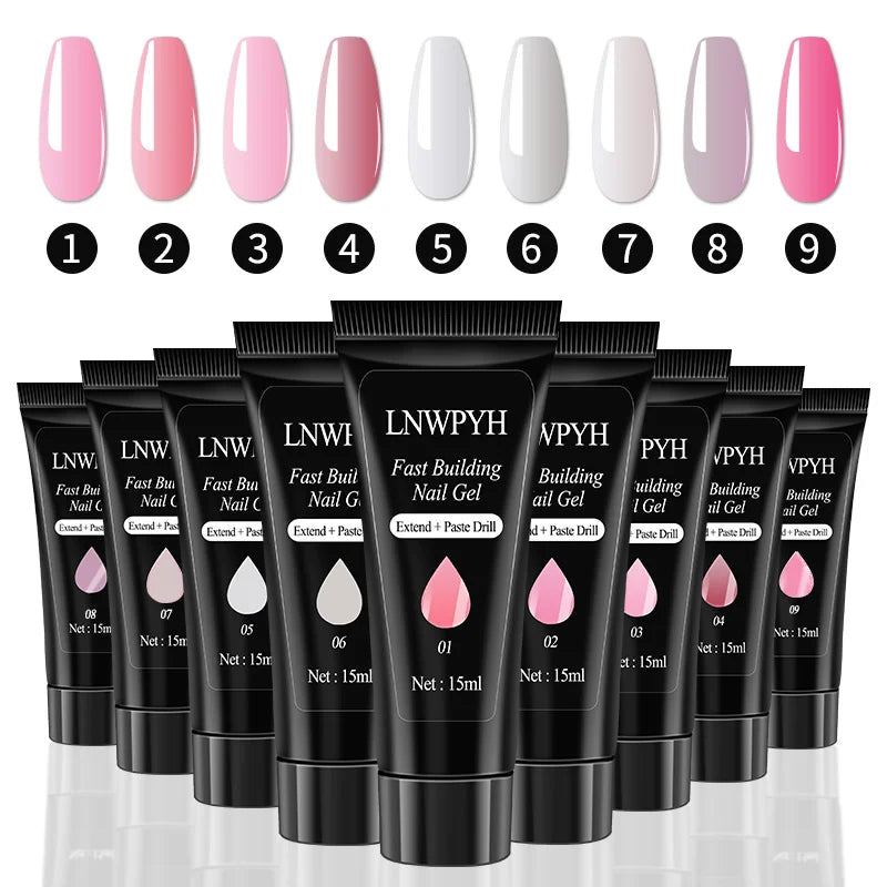 Kit Complet Manucure Gel UV – Lampe LED 36W + Perceuse & 18 Vernis Gel – Professionnel & Maison