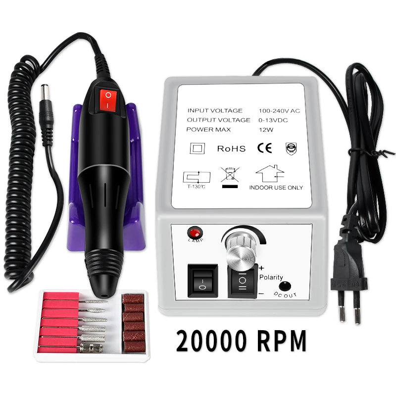 Kit Complet Manucure Gel UV – Lampe LED 36W + Perceuse & 18 Vernis Gel – Professionnel & Maison