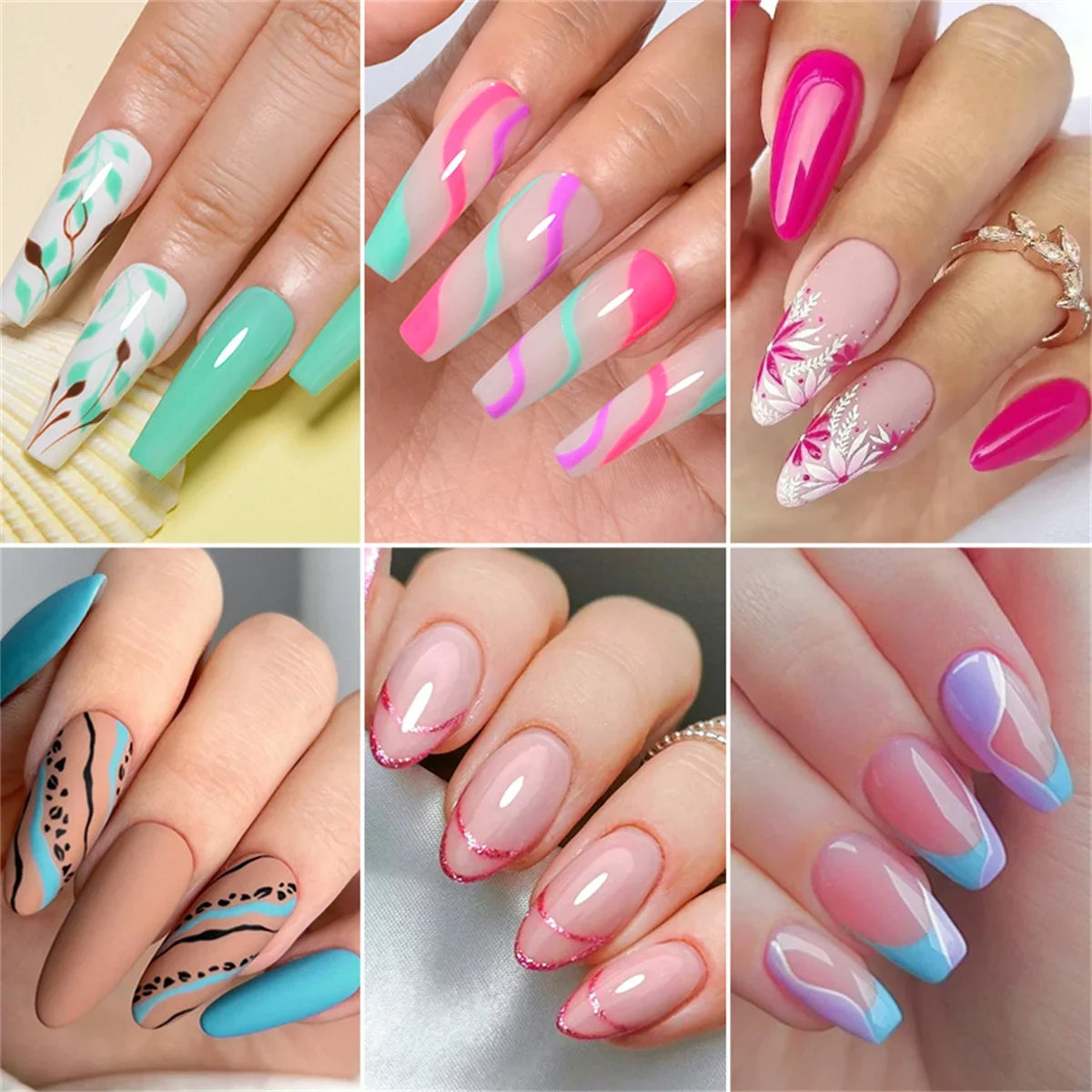 Coffret 12 Vernis Semi Permanents UV LED – Couleurs Intenses & Longue Tenue