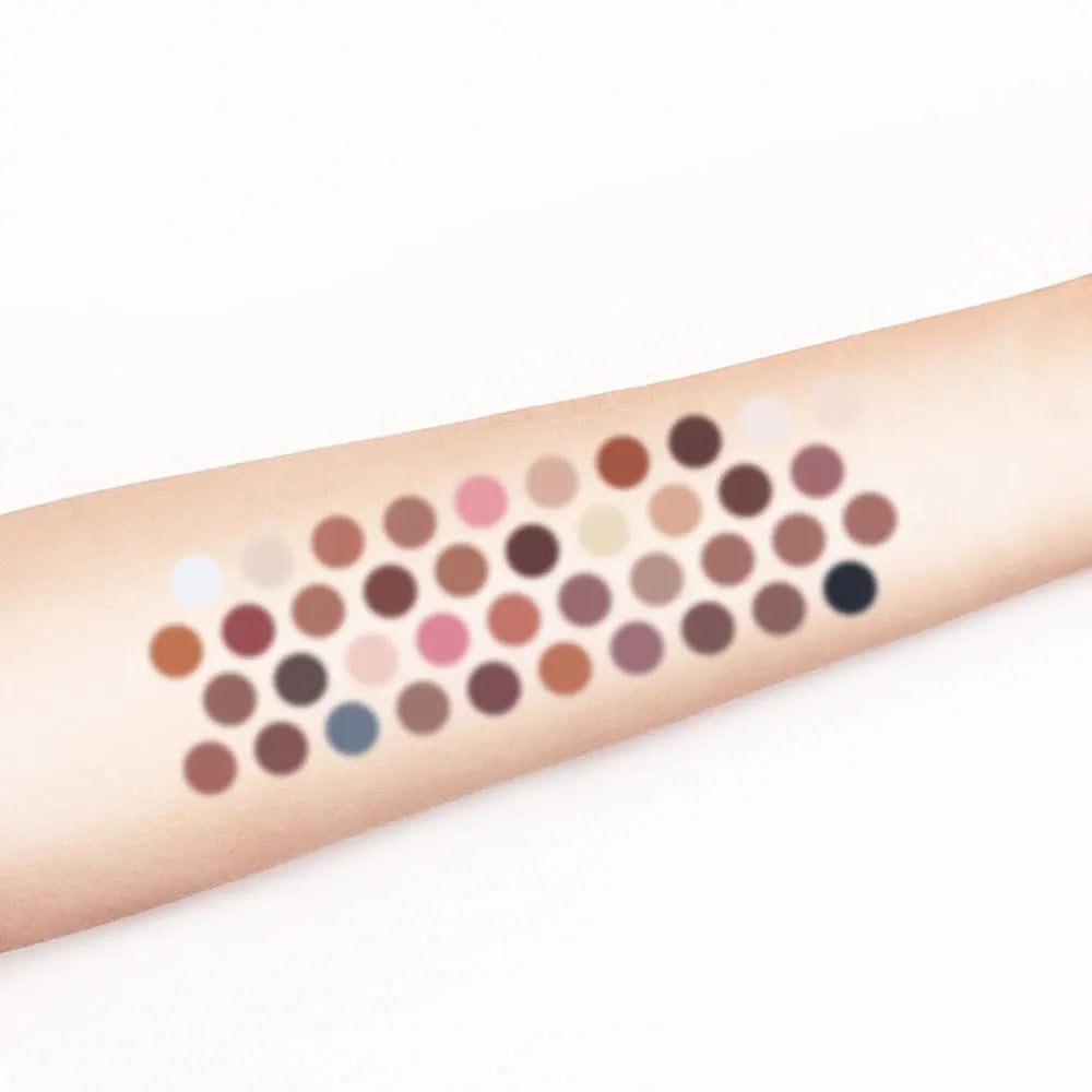 Palette Fards à Paupières 40 Couleurs POPFEEL – Longue Tenue & Haute Pigmentation