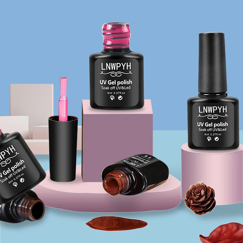 Kit Complet Manucure Gel UV – Lampe LED 36W + Perceuse & 18 Vernis Gel – Professionnel & Maison