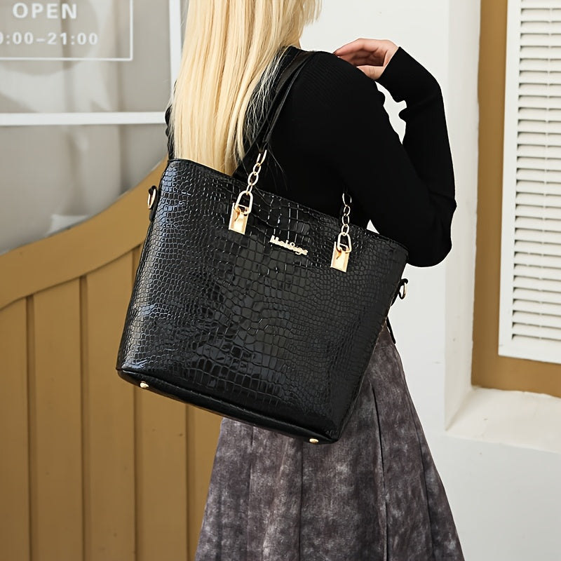 Lot de 5 Sacs à Main Femme Élégants – Polyvalents & Chic, Style Européen