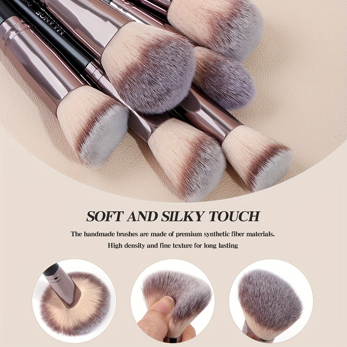 Set de Maquillage Professionnel 53 Pièces – Pinceaux, Éponges & Accessoires avec Trousse de Rangement