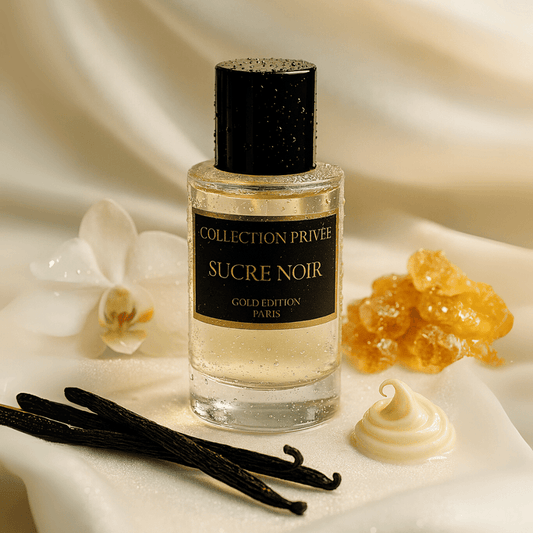 Sucre Noir – Eau de Parfum Femme 50 ml | Collection Privée Gold Edition Paris | Made in France