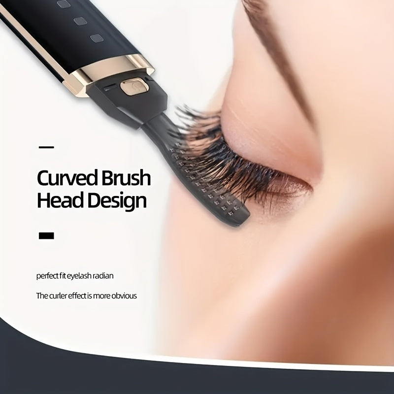 Recourbe-Cils Électrique Rechargeable USB – Boucles Naturelles & Tenue Longue Durée