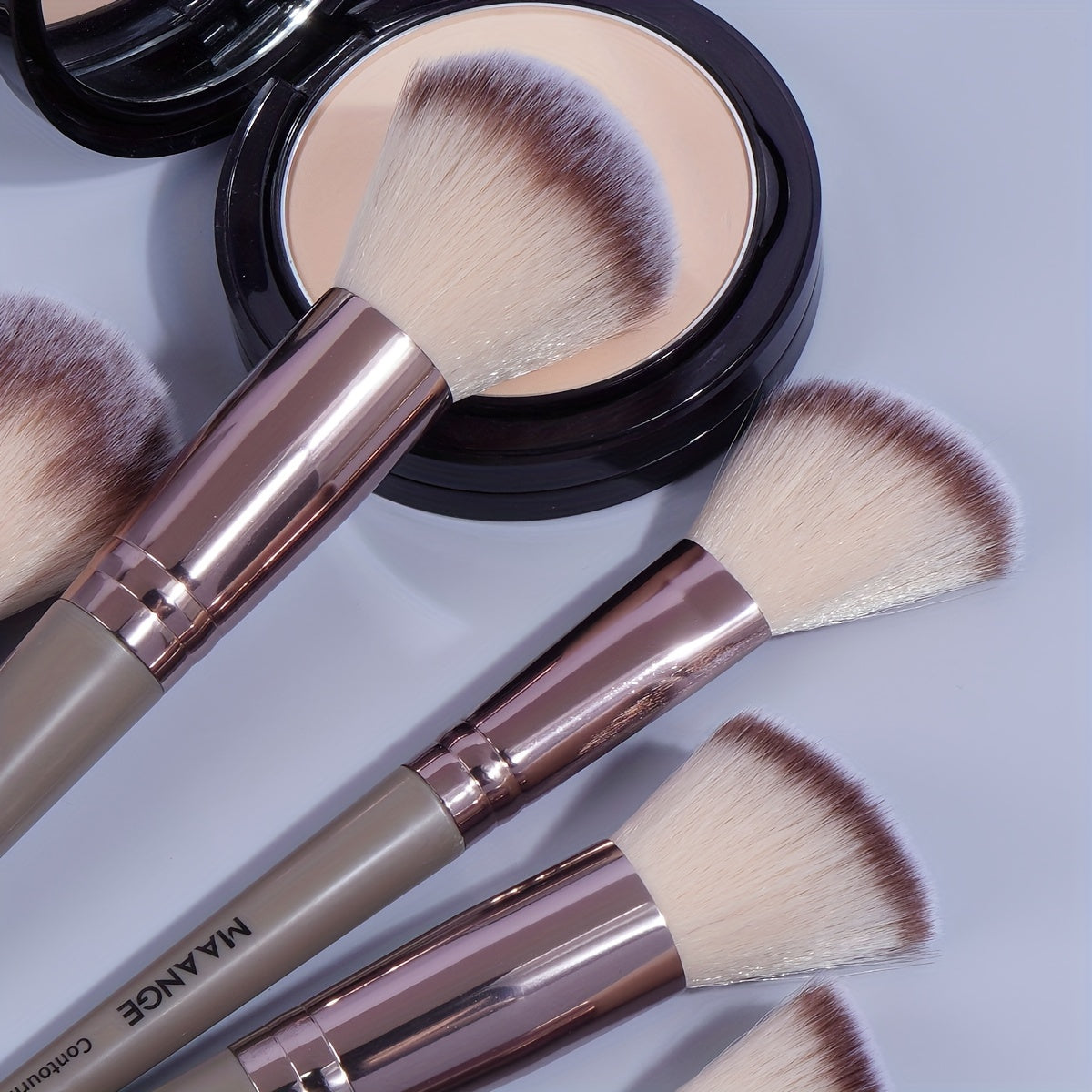Set de Maquillage Professionnel 53 Pièces – Pinceaux, Éponges & Accessoires avec Trousse de Rangement