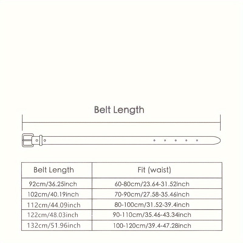 Ceinture fine femme – Similicuir PU noir – Boucle élégante dorée – Style décontracté chic