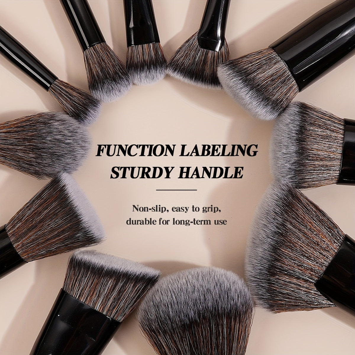 Set de Maquillage Professionnel 37 Pièces – 25 Pinceaux Premium & 12 Éponges avec Boîte de Rangement