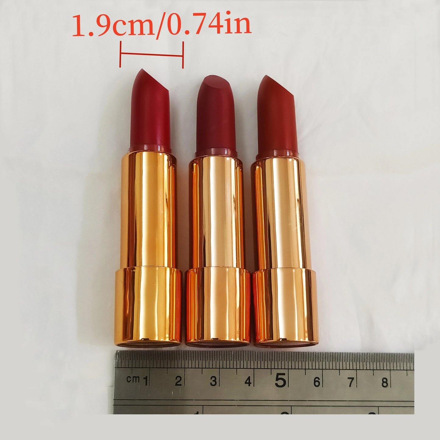 💄 Coffret 3 Rouges à Lèvres Mat + Pochette Élégante – Longue Tenue & Waterproof