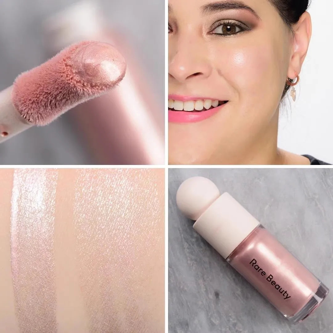 Enlumineur Liquide Rare Beauty – Highlighter Gel Ultra Brillant, Effet Éclat Naturel & Glamour