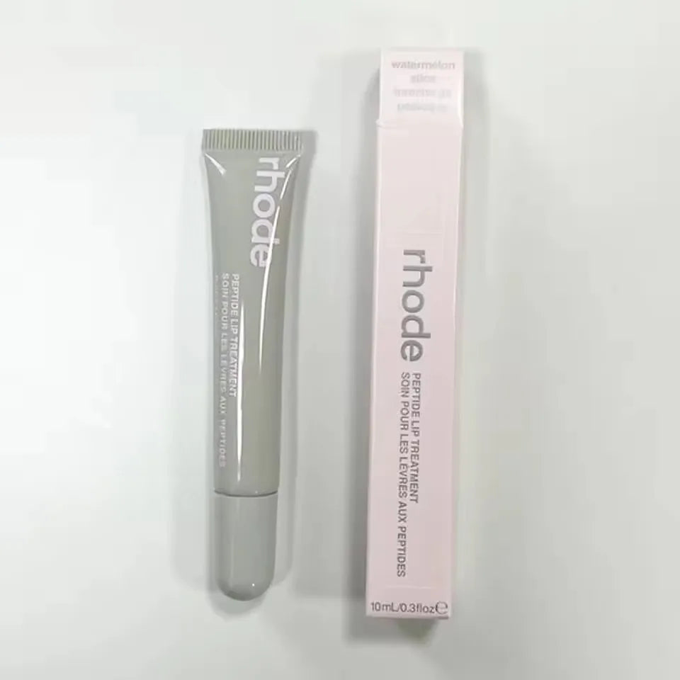 Baume à Lèvres Glossy Rhode – Hydratant, Longue Tenue, Effet Brillant & Naturel, 10ml