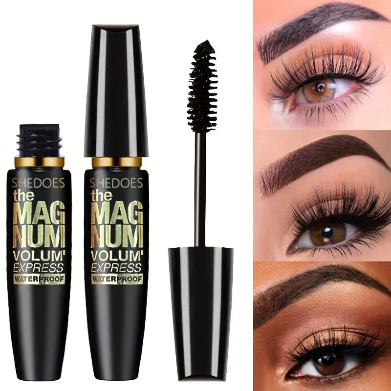 Mascara 4D Waterproof – Volume Intense & Allongeant – Regard Profond
