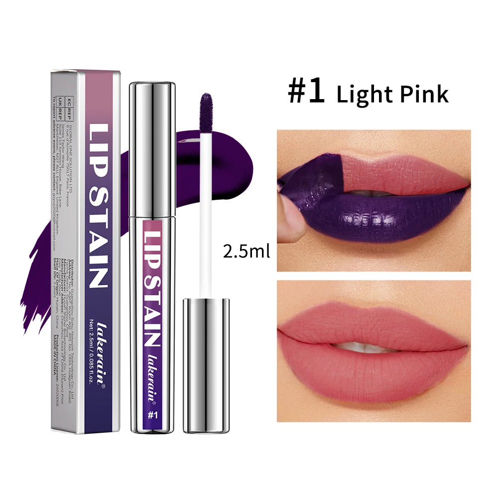 Rouge à lèvres liquide mat – encre longue durée, waterproof, anti-transfert, 3 couleurs