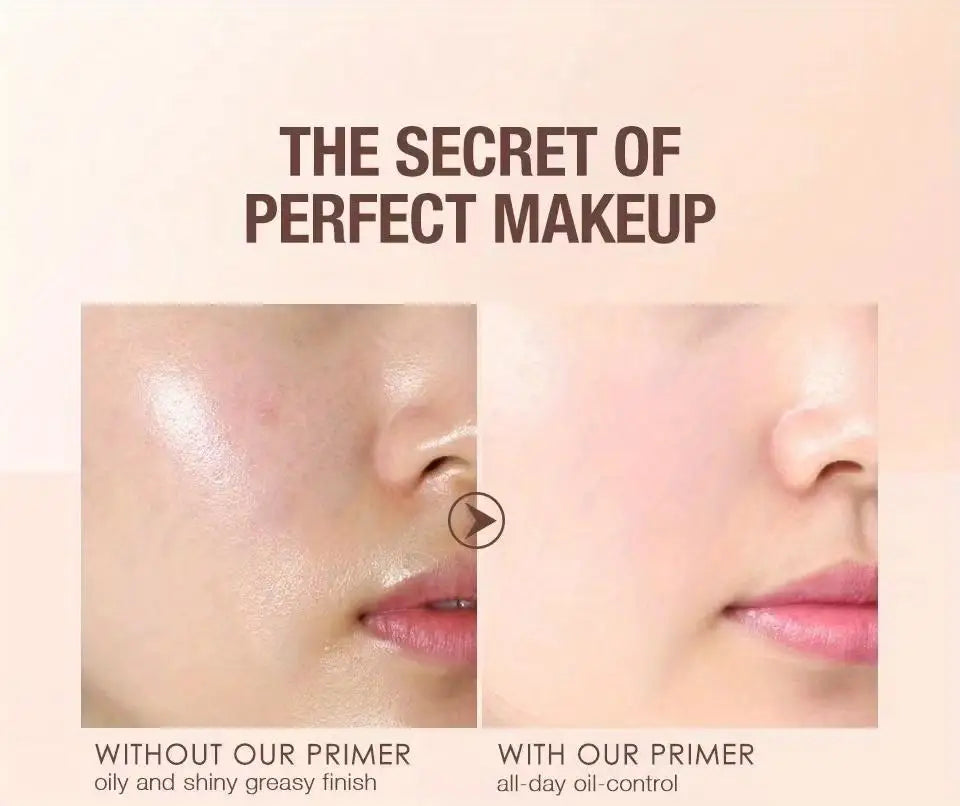 Duo Maquillage Fond de Teint & Primer – Waterproof, Mat, Longue Tenue, Set 2 Pièces Voyage