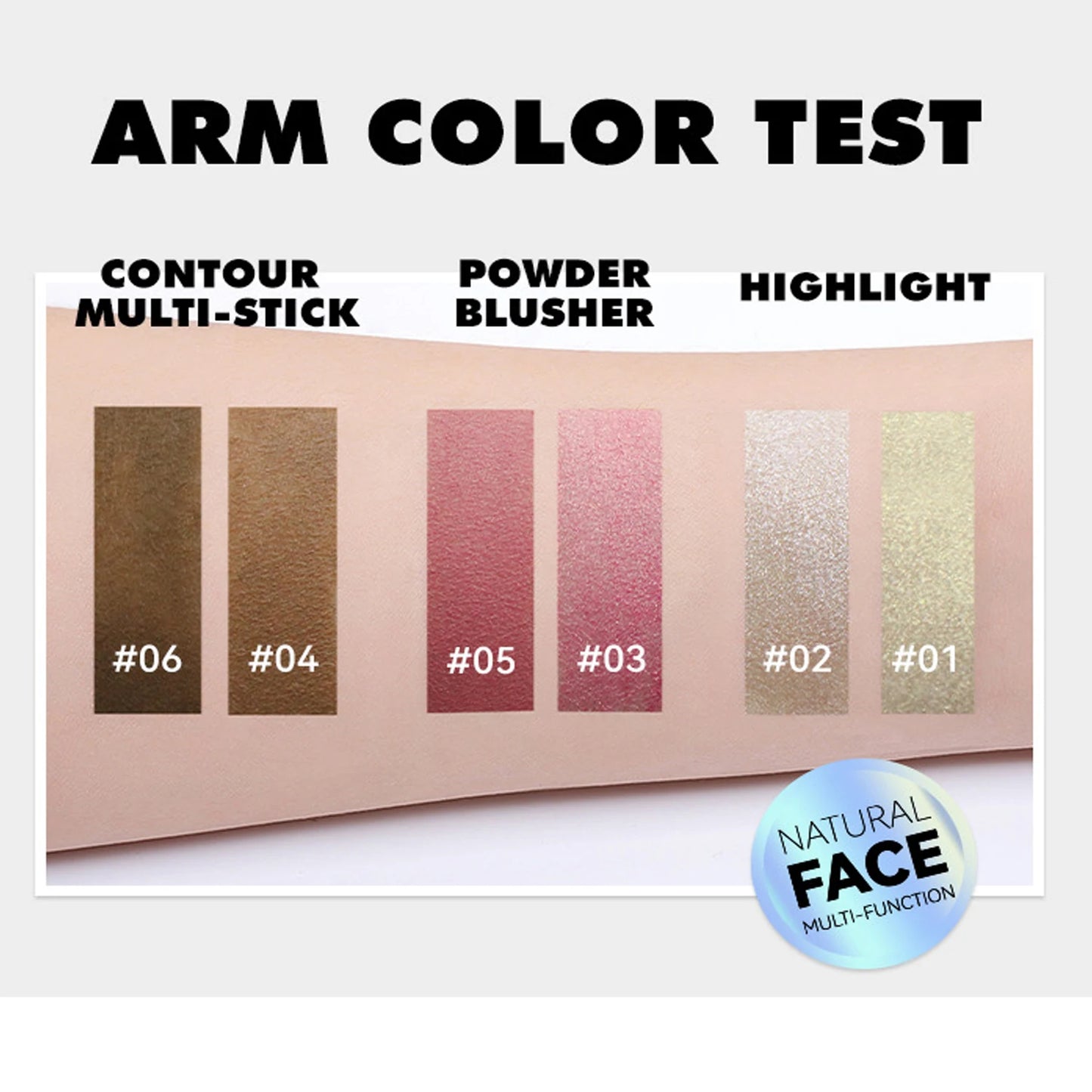 Stick Contouring & Highlighter 2-en-1 – Bâton Bronzant, Enlumineur & Correcteur Multifonction 6g