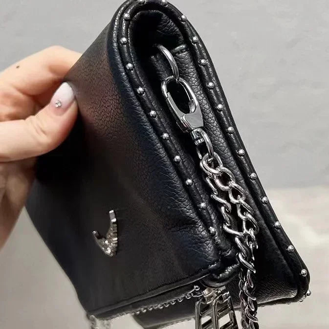 Sac Bandoulière Femme Mini – Design Élégant avec Chaîne – Cuir Synthétique Chic Zadig Voltaire