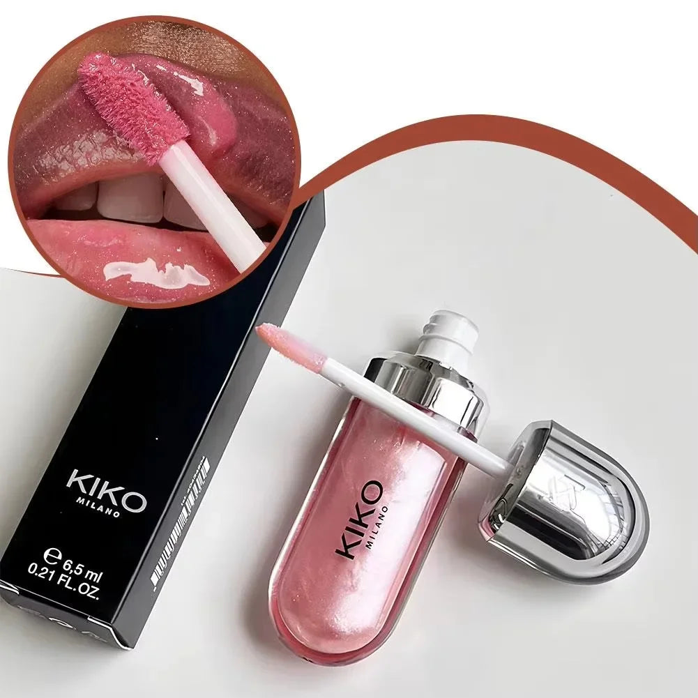 KIKO 3D Hydra Lipgloss 2025 – Brillant à Lèvres Hydratant Effet Miroir, Longue Tenue & Ultra Brillance