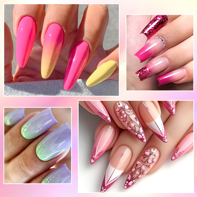 Coffret 8 Vernis Gel Semi-Permanents – MSRUIOO, Couleurs Classiques & Brillantes, Tenue 15 à 21 Jours, Compatible UV/LED