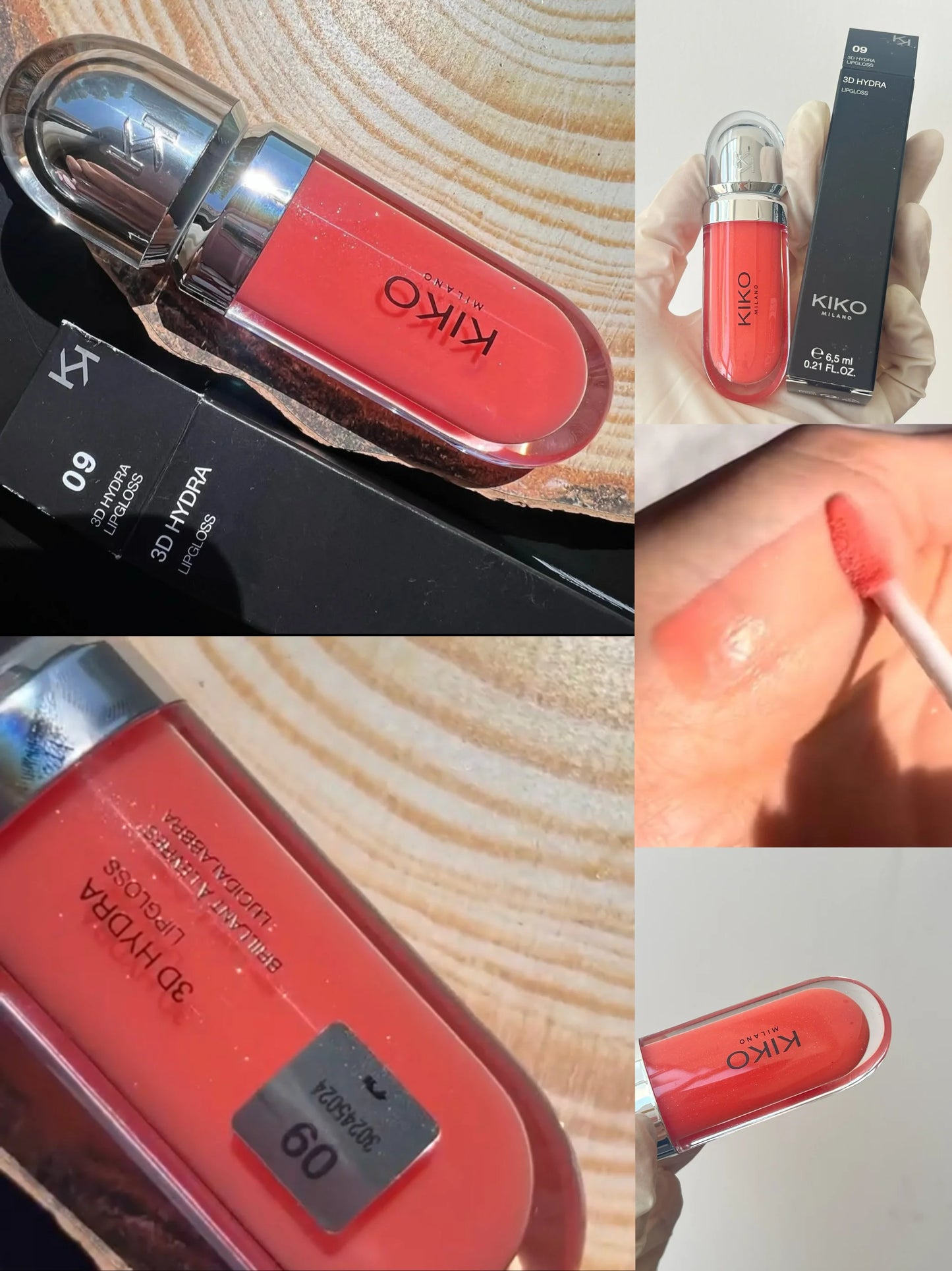 KIKO 3D Hydra Lipgloss 2025 – Brillant à Lèvres Hydratant Effet Miroir, Longue Tenue & Ultra Brillance