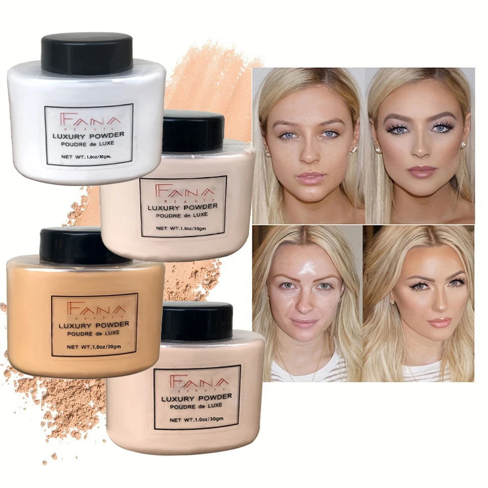 Poudre  Banane – Maquillage de Luxe Longue Durée & Anti-Brillance