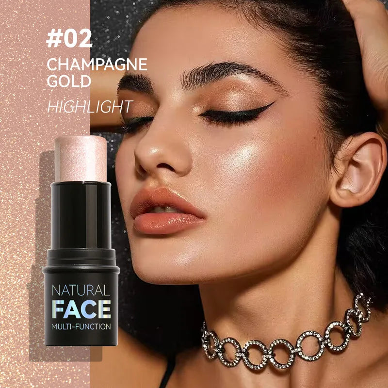 Stick Contouring & Highlighter 2-en-1 – Bâton Bronzant, Enlumineur & Correcteur Multifonction 6g