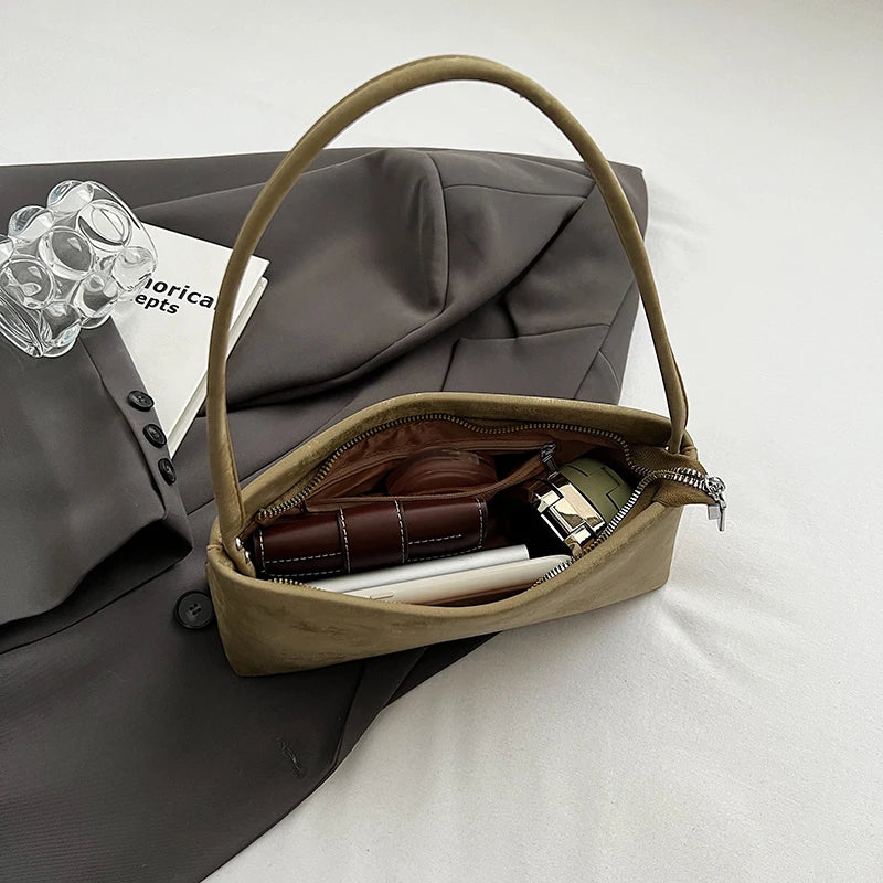 Petit Sac Bandoulière Femme – Design Carré Élégant – Cuir PU Tendance 2025