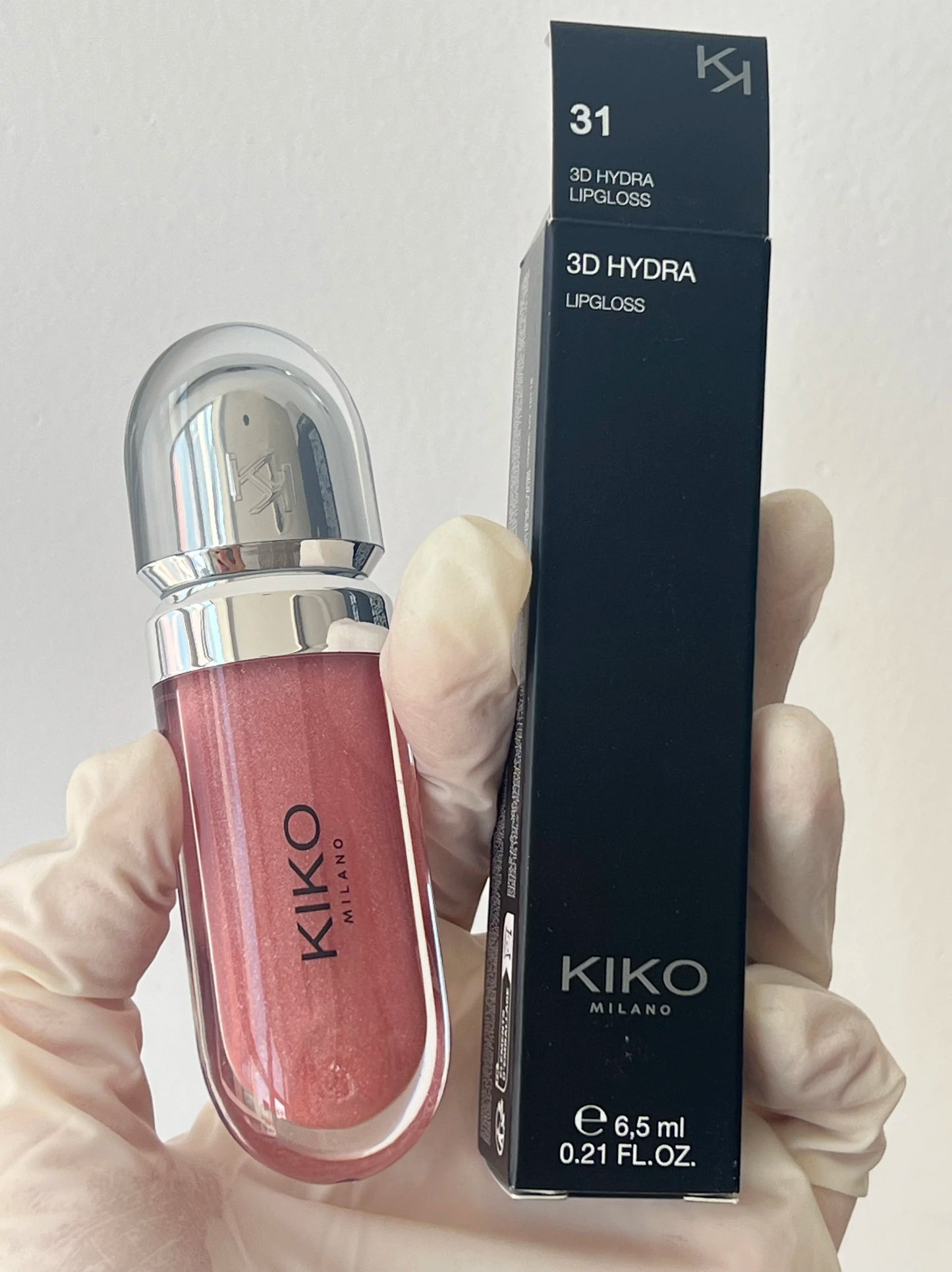 KIKO 3D Hydra Lipgloss 2025 – Brillant à Lèvres Hydratant Effet Miroir, Longue Tenue & Ultra Brillance