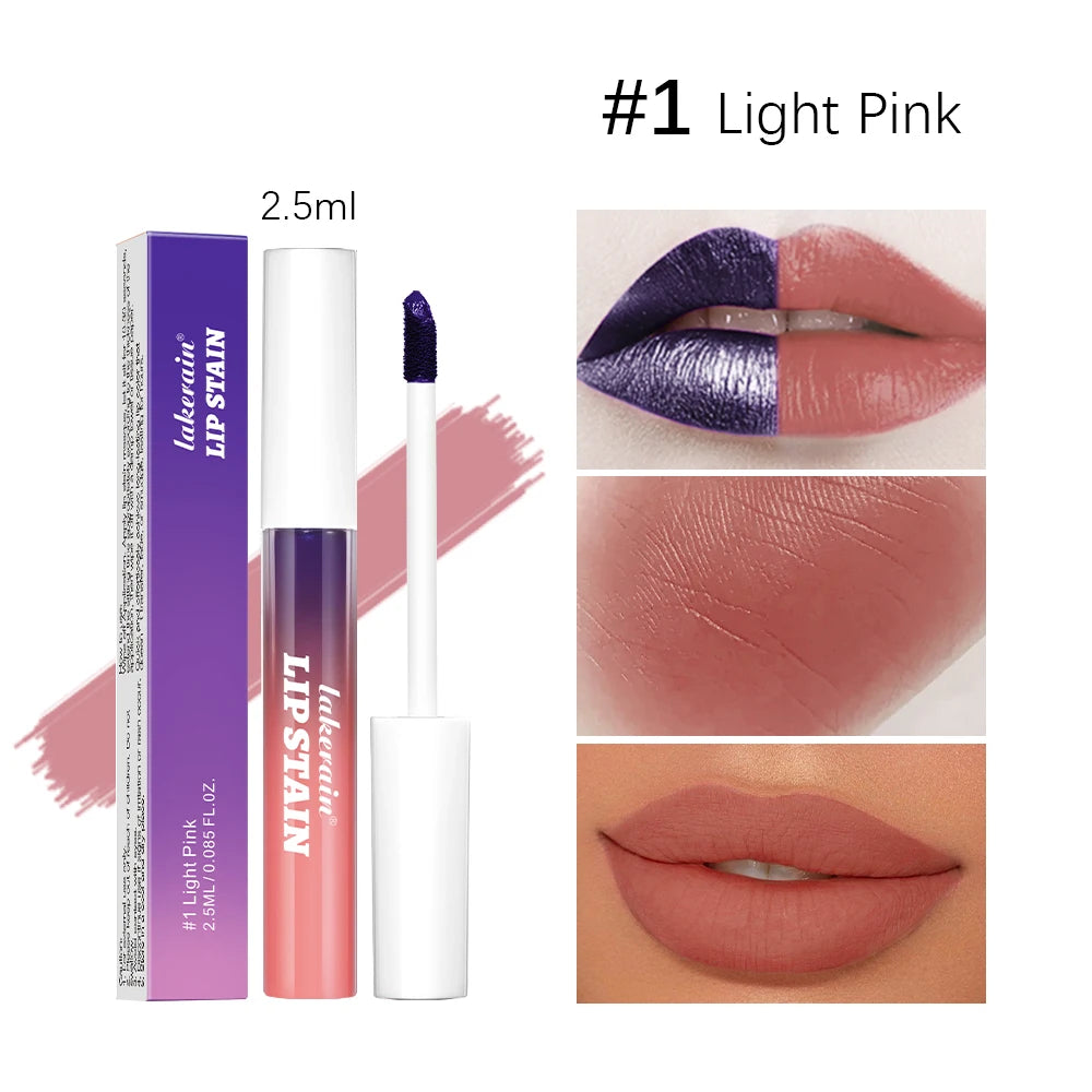 Rouge à lèvres liquide mat – encre longue durée, waterproof, anti-transfert, 3 couleurs
