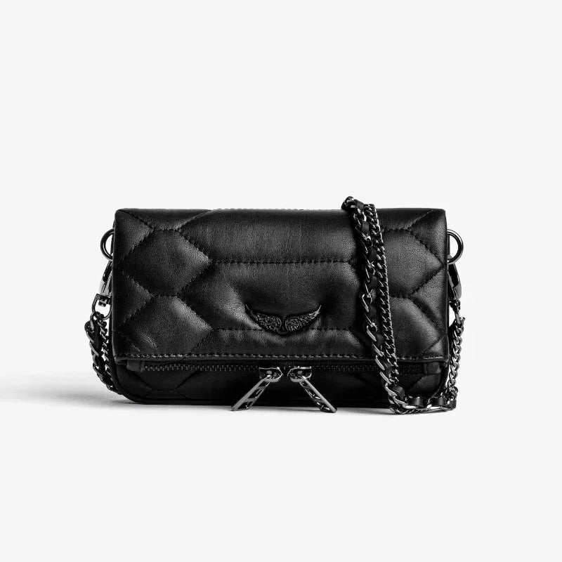 Sac Bandoulière Femme Mini – Design Élégant avec Chaîne – Cuir Synthétique Chic Zadig Voltaire