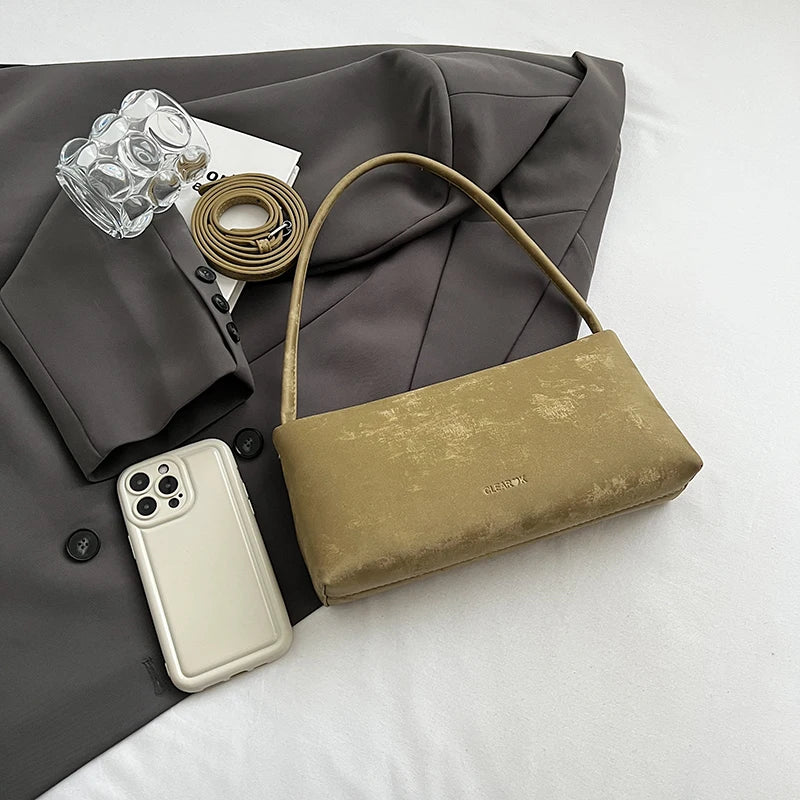 Petit Sac Bandoulière Femme – Design Carré Élégant – Cuir PU Tendance 2025