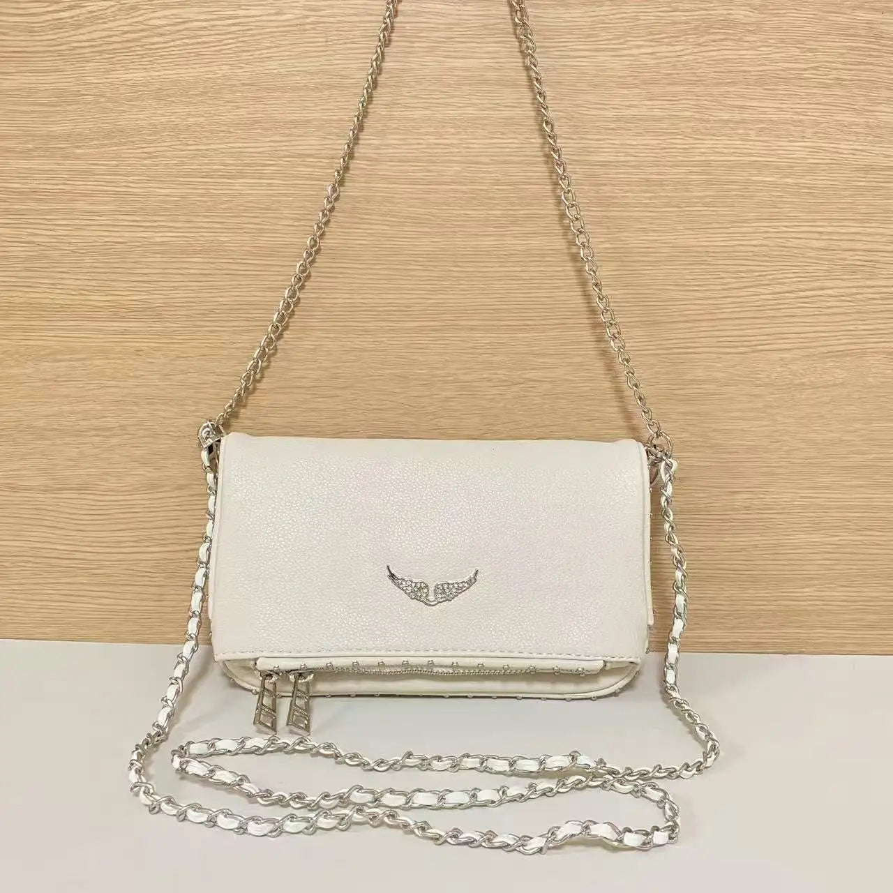 Sac Bandoulière Femme Mini – Design Élégant avec Chaîne – Cuir Synthétique Chic Zadig Voltaire