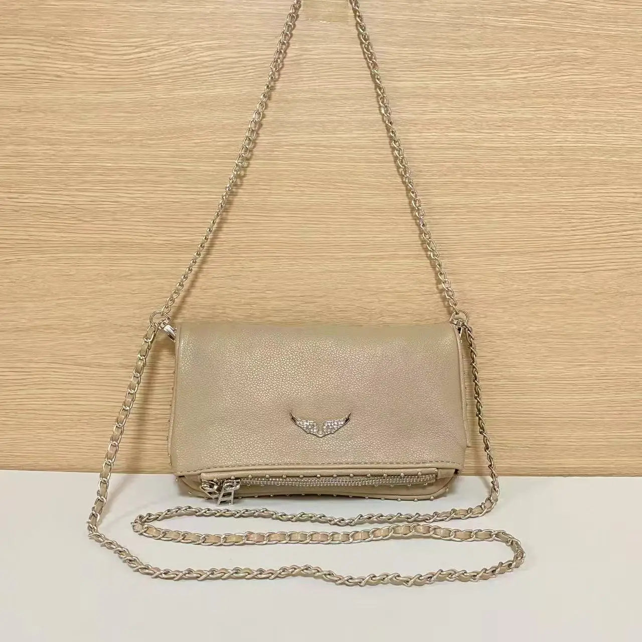 Sac Bandoulière Femme Mini – Design Élégant avec Chaîne – Cuir Synthétique Chic Zadig Voltaire