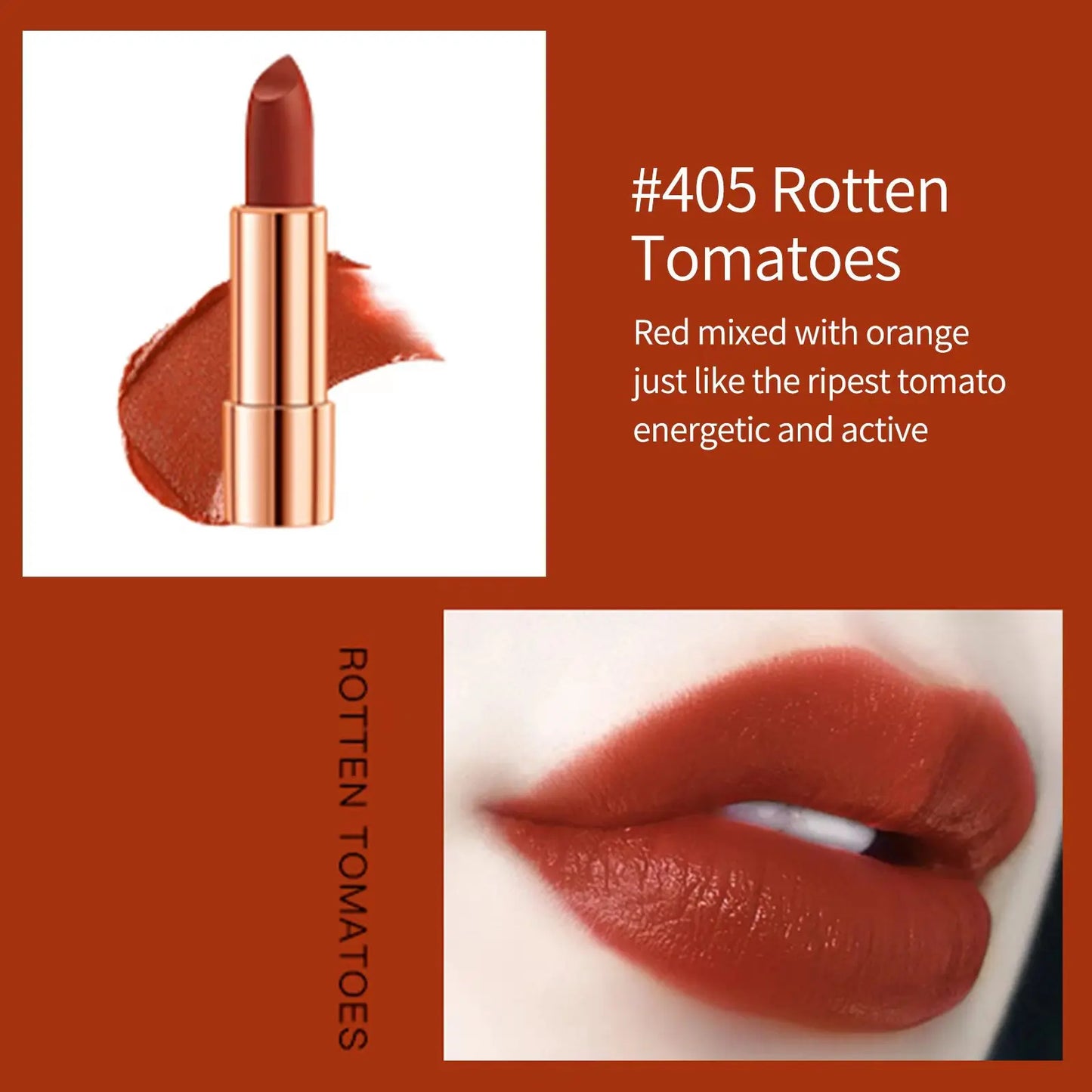 💄 Coffret 3 Rouges à Lèvres Mat + Pochette Élégante – Longue Tenue & Waterproof