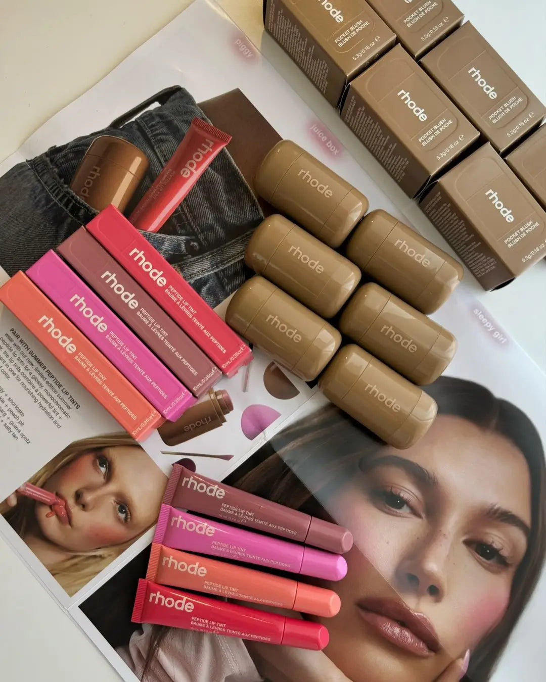 Blush Stick Rhode – Fard à Joues Crème Hydratant, Facile à Appliquer, Effet Naturel & Bonne Mine