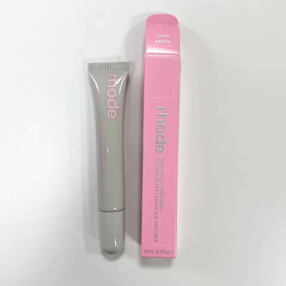 Baume à Lèvres Glossy Rhode – Hydratant, Longue Tenue, Effet Brillant & Naturel, 10ml
