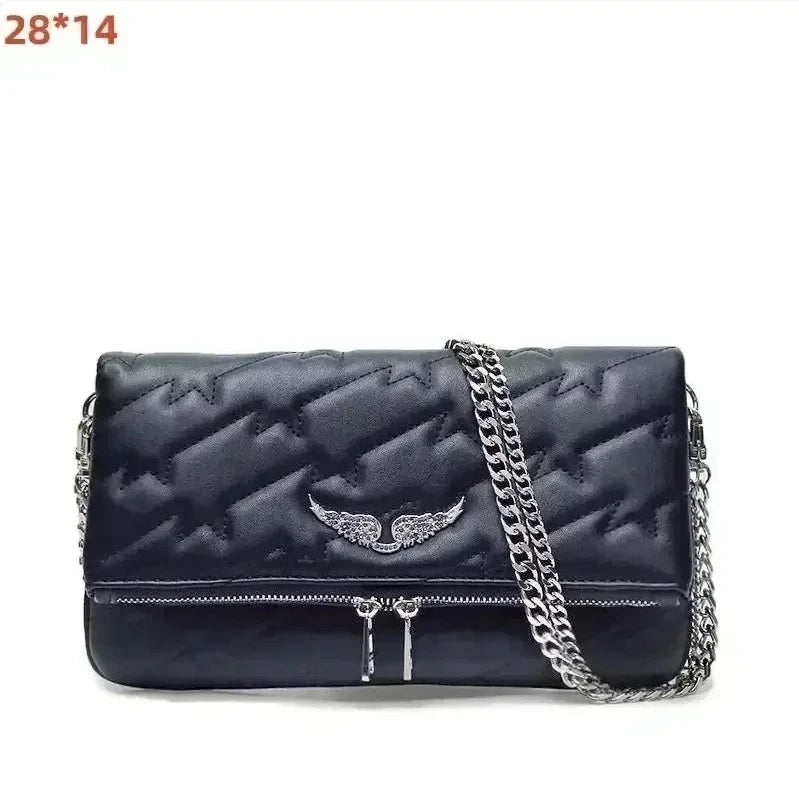 Sac Bandoulière Femme Mini – Design Élégant avec Chaîne – Cuir Synthétique Chic Zadig Voltaire