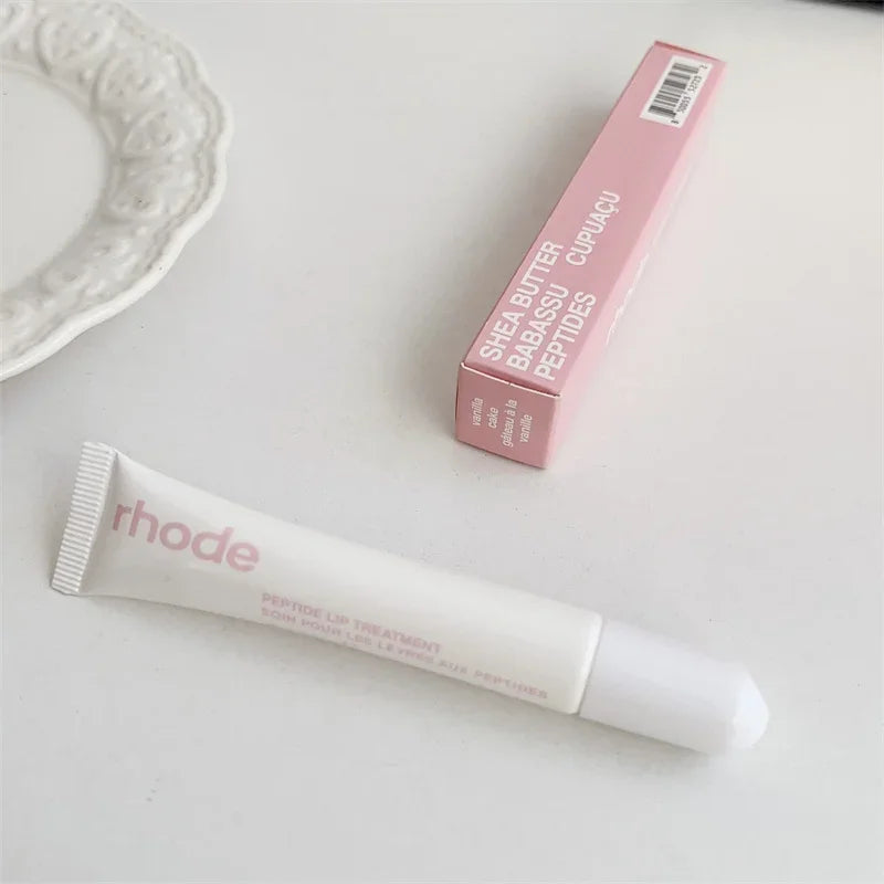 Baume à Lèvres Glossy Rhode – Hydratant, Longue Tenue, Effet Brillant & Naturel, 10ml