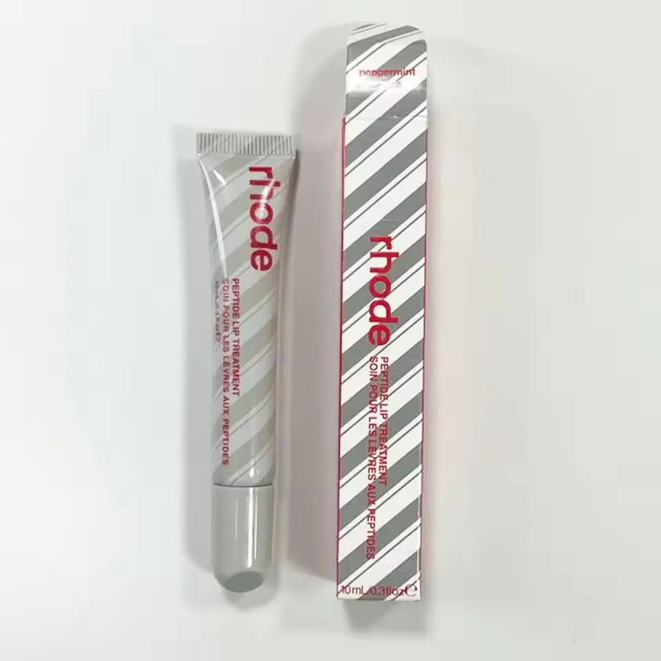 Baume à Lèvres Glossy Rhode – Hydratant, Longue Tenue, Effet Brillant & Naturel, 10ml