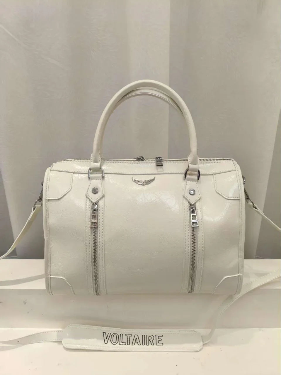 Sac à bandoulière en cuir souple – Grande capacité – Style chic Zadig Voltaire
