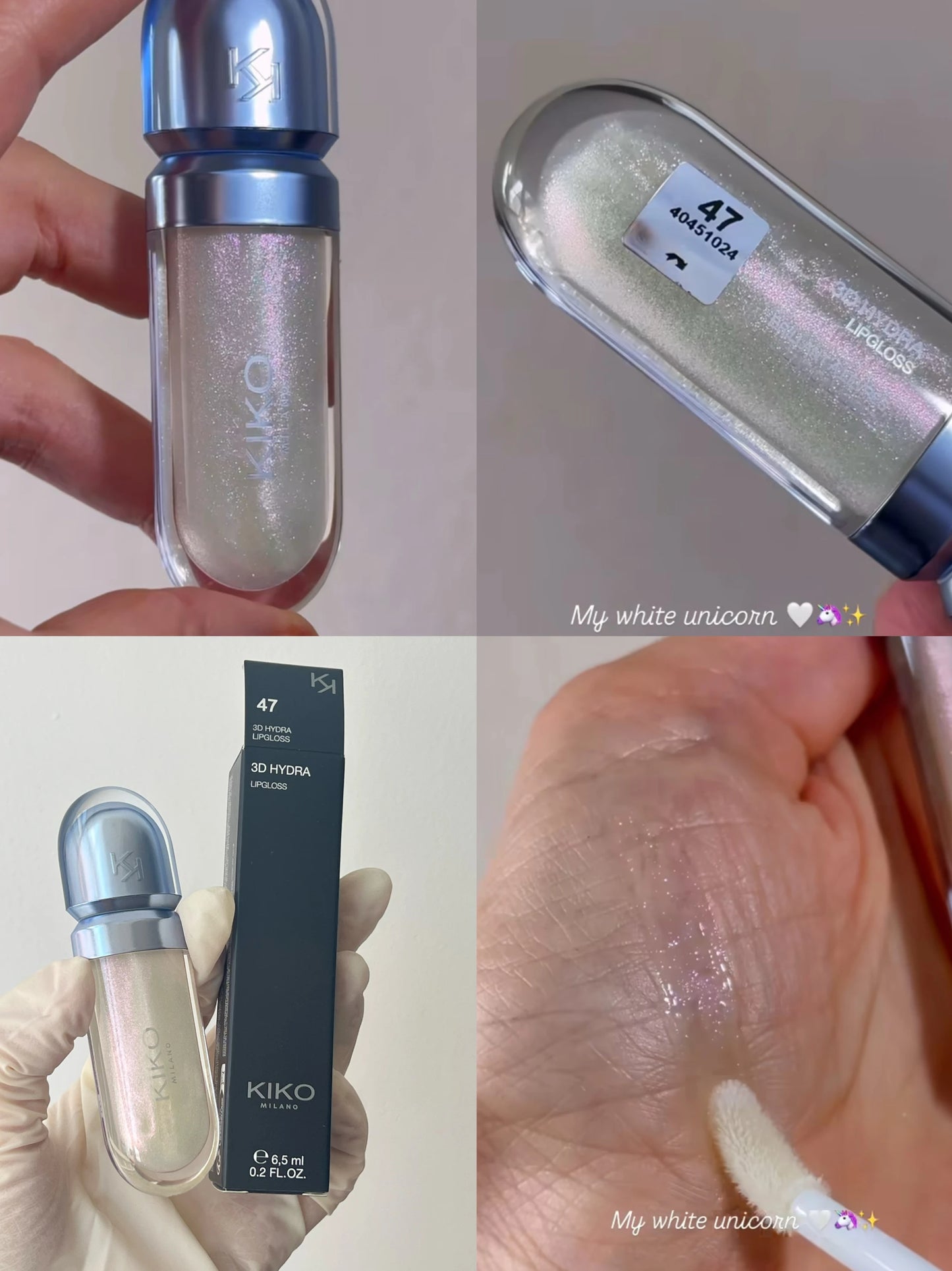 KIKO 3D Hydra Lipgloss 2025 – Brillant à Lèvres Hydratant Effet Miroir, Longue Tenue & Ultra Brillance