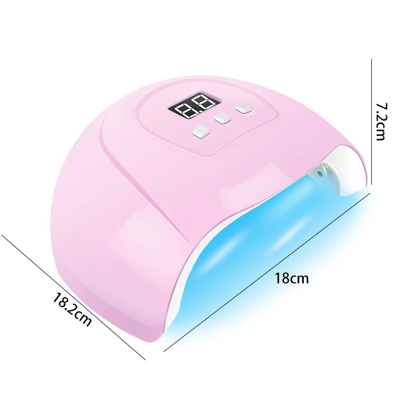 Kit Complet Manucure Gel UV – Lampe LED 36W + Perceuse & 18 Vernis Gel – Professionnel & Maison