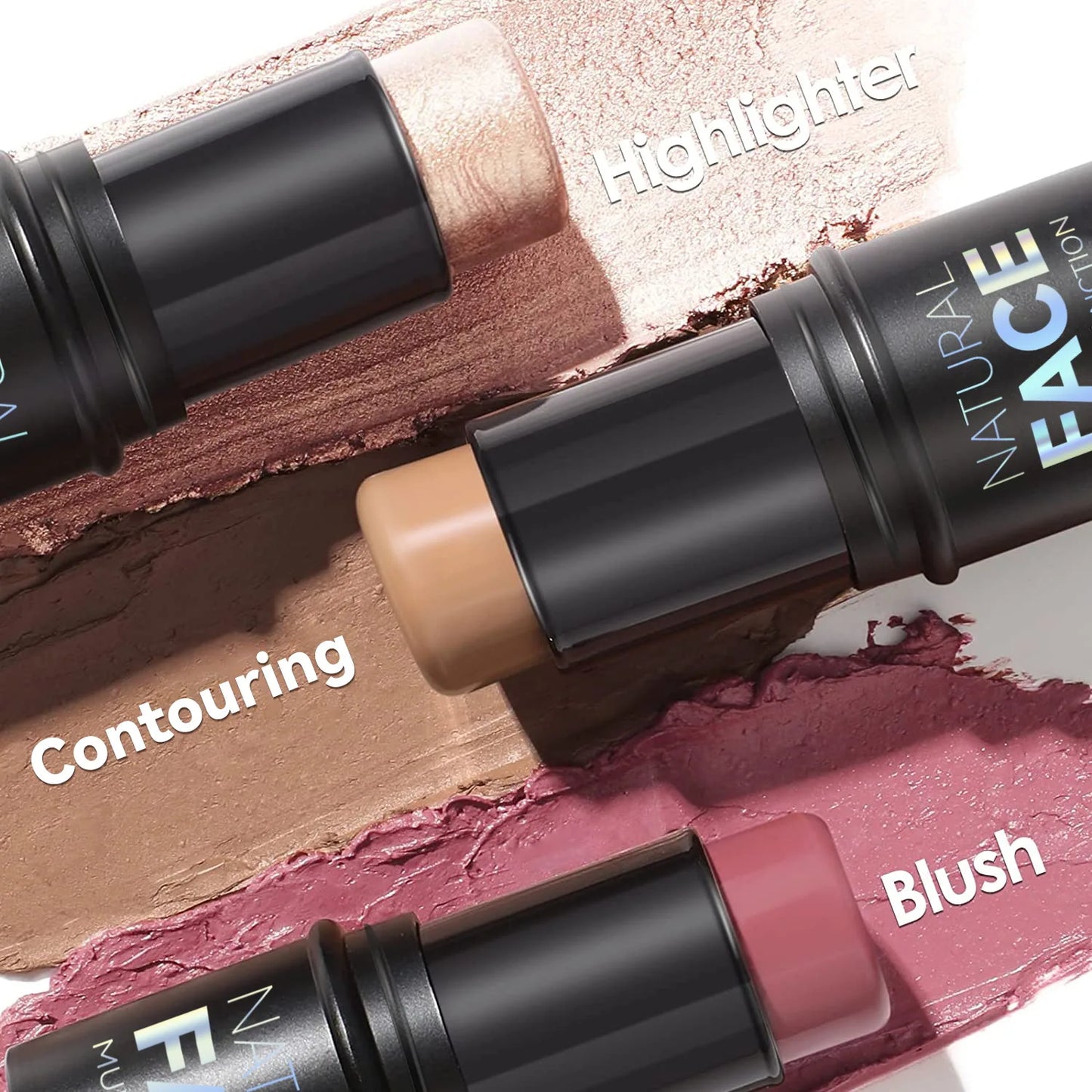 Stick Contouring & Highlighter 2-en-1 – Bâton Bronzant, Enlumineur & Correcteur Multifonction 6g