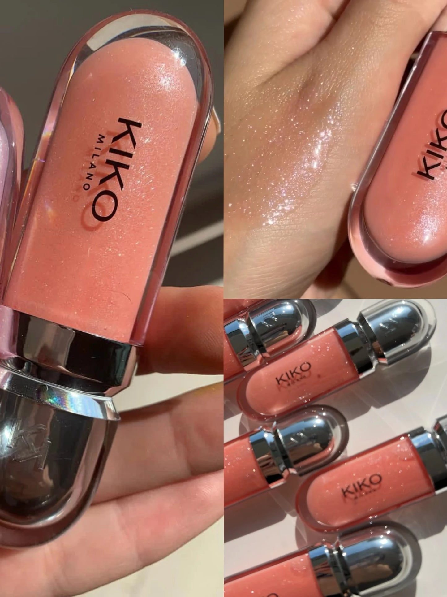 KIKO 3D Hydra Lipgloss 2025 – Brillant à Lèvres Hydratant Effet Miroir, Longue Tenue & Ultra Brillance