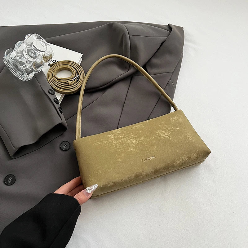 Petit Sac Bandoulière Femme – Design Carré Élégant – Cuir PU Tendance 2025