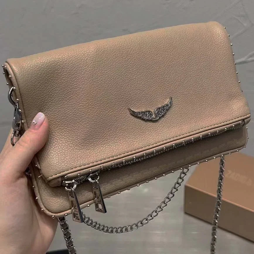 Sac Bandoulière Femme Mini – Design Élégant avec Chaîne – Cuir Synthétique Chic Zadig Voltaire
