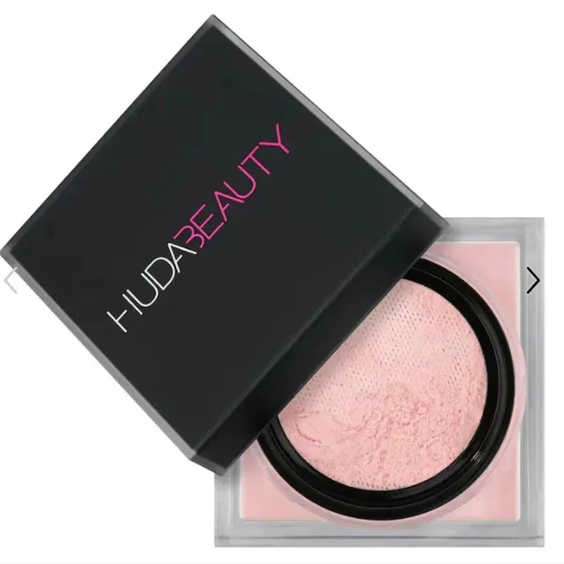 HUDA Beauty – Poudre fixatrice cuite ultra-fine longue tenue, anti-brillance, zéro pores
