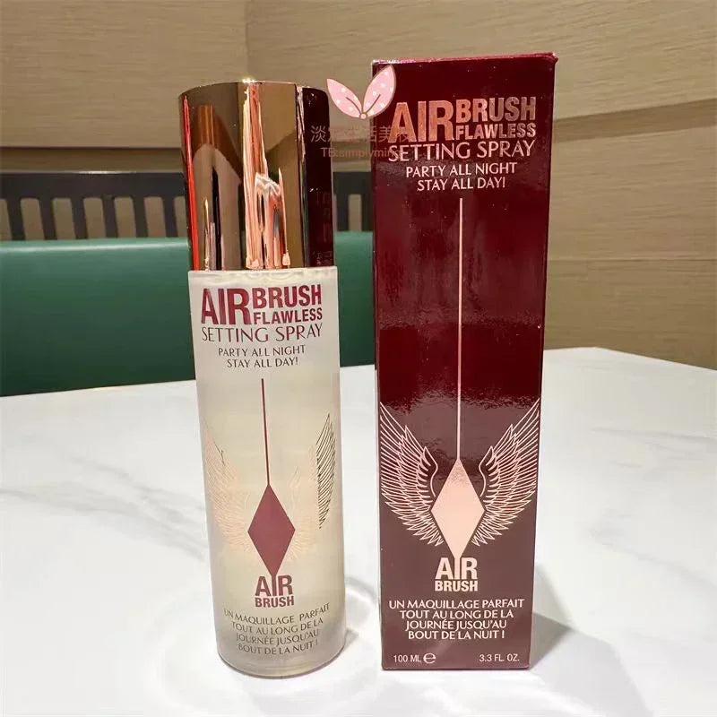 Spray fixateur de maquillage Airbrush – longue tenue, hydratant, anti-brillance, waterproof