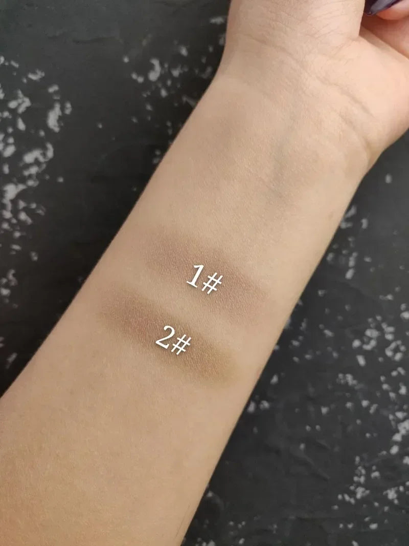 Poudre de Contour Visage & Corps – Effet Naturel, Longue Tenue avec Miroir Intégré